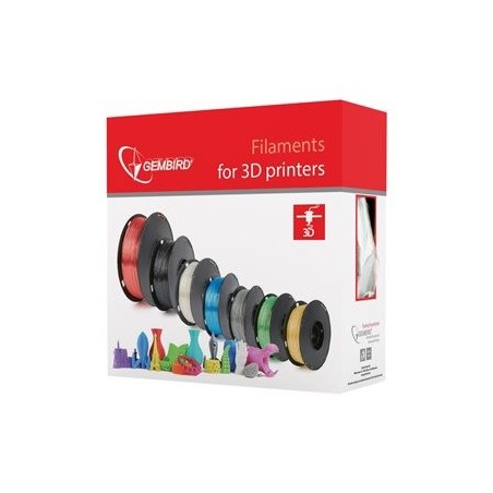 GEMBIRD 3DP-PLA1.75-01-FY Filament Gembird PLA Fluorescent Yellow 1,75mm 1kg