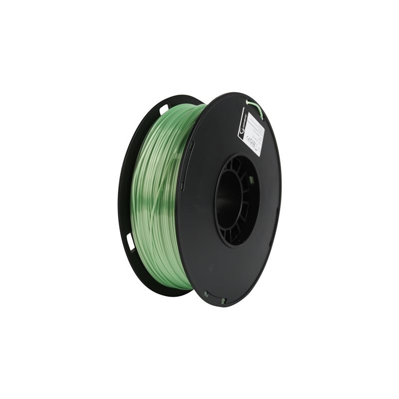GEMBIRD 3DP-PS1.75-01-G Filament Gembird POLYMER GLOSSY Silk Green 1,75mm 1kg