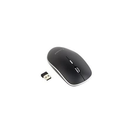 GEMBIRD MUSW-4B-01 Bezprzewodowa mysz optyczna MUSW-4B-01 1600 DPI nano USB, czarna GEMBIRD MUSW-4B-01 Bezprzewodowa mysz optyczna MUSW-4B-01 1600 DPI nano USB, czarna