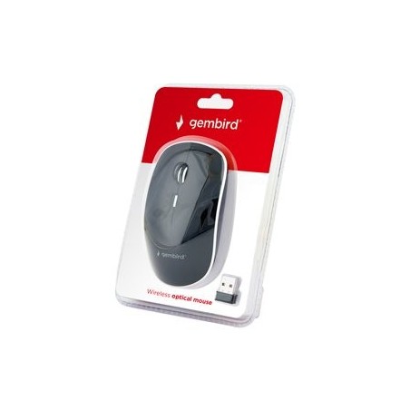 GEMBIRD MUSW-4B-01 Bezprzewodowa mysz optyczna MUSW-4B-01 1600 DPI nano USB, czarna GEMBIRD MUSW-4B-01 Bezprzewodowa mysz optyczna MUSW-4B-01 1600 DPI nano USB, czarna