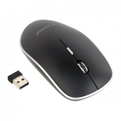 GEMBIRD MUSW-4B-01 Bezprzewodowa mysz optyczna MUSW-4B-01 1600 DPI nano USB, czarna GEMBIRD MUSW-4B-01 Bezprzewodowa mysz optyczna MUSW-4B-01 1600 DPI nano USB, czarna