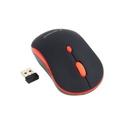 GEMBIRD MUSW-4B-03-R Bezprzewodowa mysz optyczna MUSW-4B-03-R 1600 DPI nano USB czarno-czerwo
