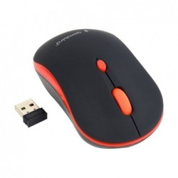 GEMBIRD MUSW-4B-03-R Bezprzewodowa mysz optyczna MUSW-4B-03-R 1600 DPI nano USB czarno-czerwo GEMBIRD MUSW-4B-03-R Bezprzewodowa mysz optyczna MUSW-4B-03-R 1600 DPI nano USB czarno-czerwo
