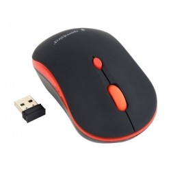 GEMBIRD MUSW-4B-03-R Bezprzewodowa mysz optyczna MUSW-4B-03-R 1600 DPI nano USB czarno-czerwo GEMBIRD MUSW-4B-03-R Bezprzewodowa mysz optyczna MUSW-4B-03-R 1600 DPI nano USB czarno-czerwo