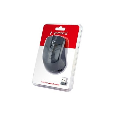 GEMBIRD MUSW-4B-04 Bezprzewodowa mysz optyczna MUSW-4B-04 1600 DPI nano USB czarna GEMBIRD MUSW-4B-04 Bezprzewodowa mysz optyczna MUSW-4B-04 1600 DPI nano USB czarna