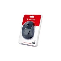 GEMBIRD MUSW-6B-01 Bezprzewodowa mysz optyczna MUSW-6B-01 1600 DPI nano USB czarna GEMBIRD MUSW-6B-01 Bezprzewodowa mysz optyczna MUSW-6B-01 1600 DPI nano USB czarna