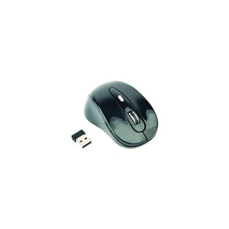 GEMBIRD MUSW-6B-01 Bezprzewodowa mysz optyczna MUSW-6B-01 1600 DPI nano USB czarna GEMBIRD MUSW-6B-01 Bezprzewodowa mysz optyczna MUSW-6B-01 1600 DPI nano USB czarna