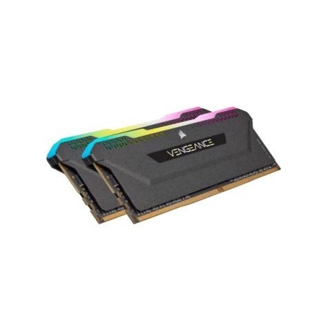 Pamięć DDR4 Vengeance RGB PRO SL 16GB/3200 (2*8GB) czarna CL16 Pamięć DDR4 Vengeance RGB PRO SL 16GB/3200 (2*8GB) czarna CL16