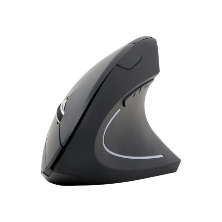 GEMBIRD MUSW-ERGO-01 Ergonomiczna bezprzewodowa mysz optyczna 1600 DPI USB czarna GEMBIRD MUSW-ERGO-01 Ergonomiczna bezprzewodowa mysz optyczna 1600 DPI USB czarna