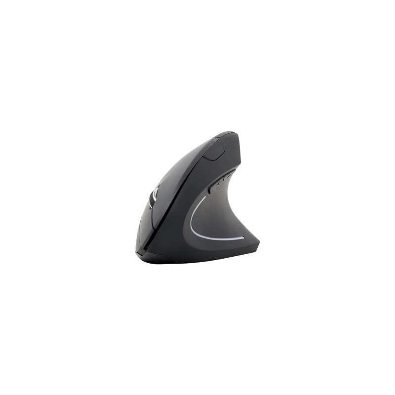GEMBIRD MUSW-ERGO-01 Ergonomiczna bezprzewodowa mysz optyczna 1600 DPI USB czarna GEMBIRD MUSW-ERGO-01 Ergonomiczna bezprzewodowa mysz optyczna 1600 DPI USB czarna