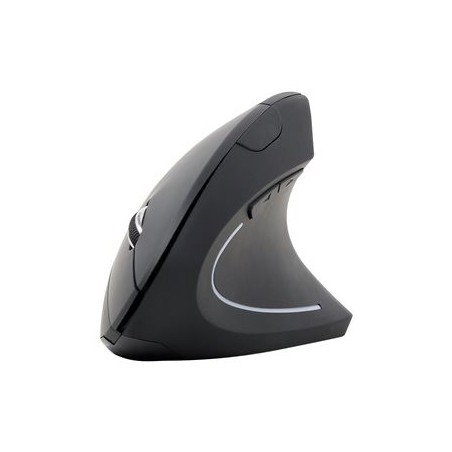 GEMBIRD MUSW-ERGO-01 Ergonomiczna bezprzewodowa mysz optyczna 1600 DPI USB czarna GEMBIRD MUSW-ERGO-01 Ergonomiczna bezprzewodowa mysz optyczna 1600 DPI USB czarna