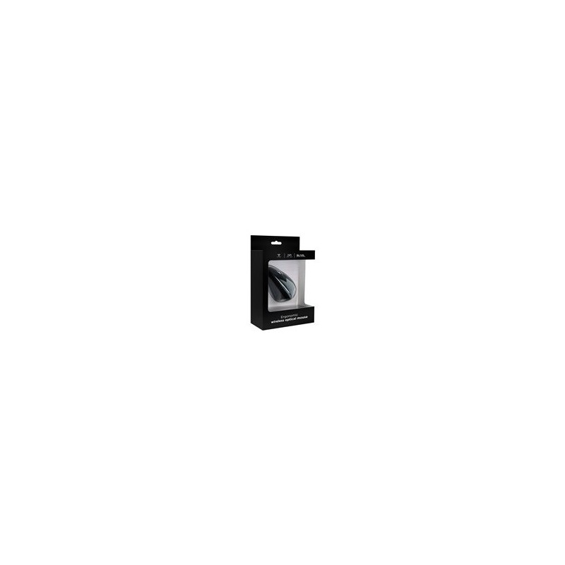 GEMBIRD MUSW-ERGO-01 Ergonomiczna bezprzewodowa mysz optyczna 1600 DPI USB czarna GEMBIRD MUSW-ERGO-01 Ergonomiczna bezprzewodowa mysz optyczna 1600 DPI USB czarna