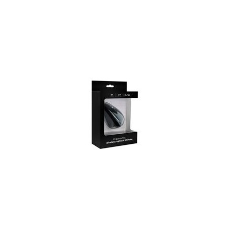 GEMBIRD MUSW-ERGO-01 Ergonomiczna bezprzewodowa mysz optyczna 1600 DPI USB czarna GEMBIRD MUSW-ERGO-01 Ergonomiczna bezprzewodowa mysz optyczna 1600 DPI USB czarna