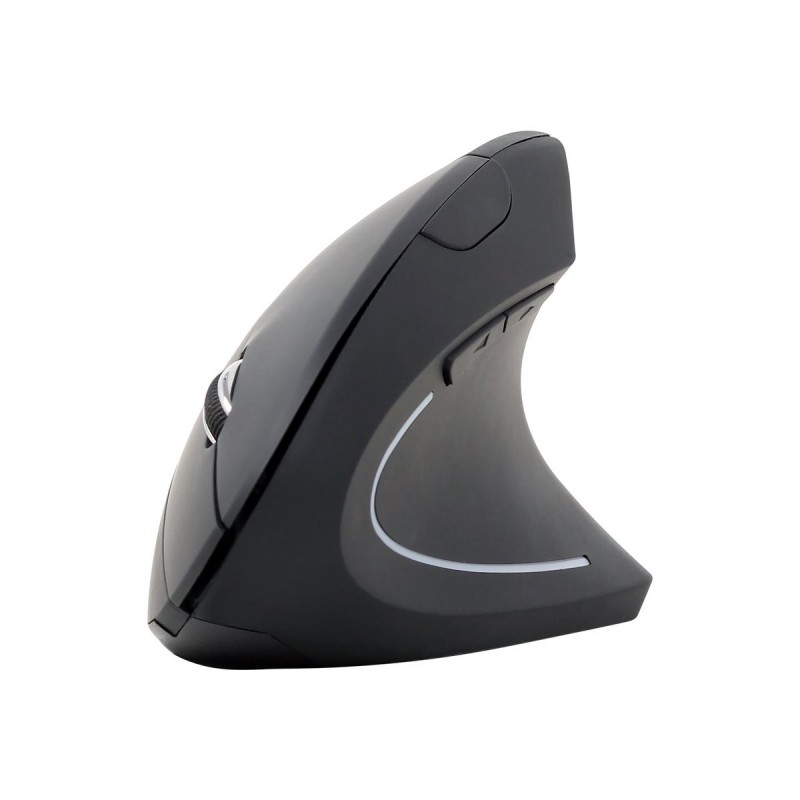 GEMBIRD MUSW-ERGO-01 Ergonomiczna bezprzewodowa mysz optyczna 1600 DPI USB czarna GEMBIRD MUSW-ERGO-01 Ergonomiczna bezprzewodowa mysz optyczna 1600 DPI USB czarna