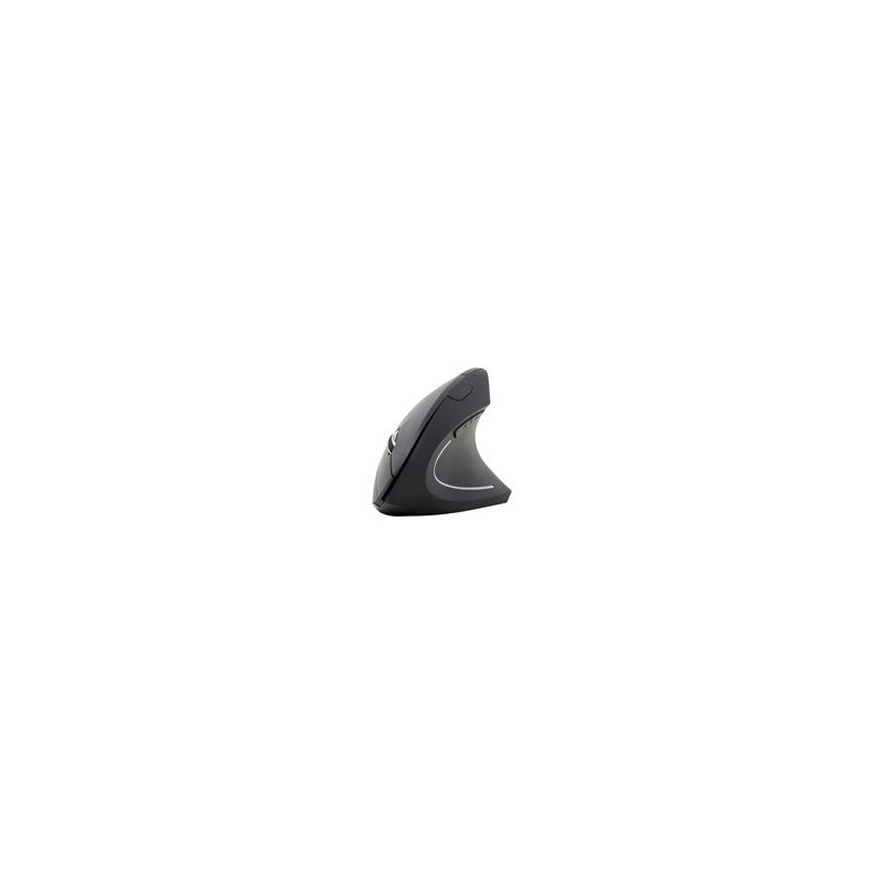 GEMBIRD MUSW-ERGO-01 Ergonomiczna bezprzewodowa mysz optyczna 1600 DPI USB czarna GEMBIRD MUSW-ERGO-01 Ergonomiczna bezprzewodowa mysz optyczna 1600 DPI USB czarna