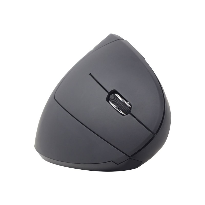 GEMBIRD MUSW-ERGO-01 Ergonomiczna bezprzewodowa mysz optyczna 1600 DPI USB czarna GEMBIRD MUSW-ERGO-01 Ergonomiczna bezprzewodowa mysz optyczna 1600 DPI USB czarna