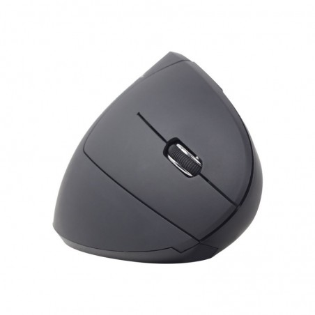 GEMBIRD MUSW-ERGO-01 Ergonomiczna bezprzewodowa mysz optyczna 1600 DPI USB czarna GEMBIRD MUSW-ERGO-01 Ergonomiczna bezprzewodowa mysz optyczna 1600 DPI USB czarna