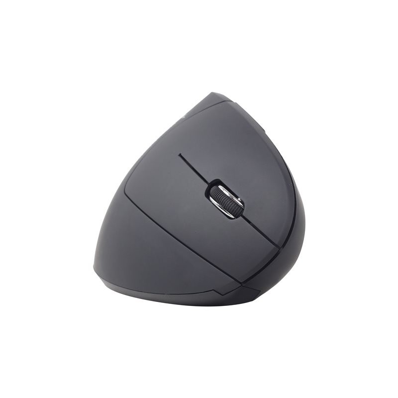 GEMBIRD MUSW-ERGO-01 Ergonomiczna bezprzewodowa mysz optyczna 1600 DPI USB czarna GEMBIRD MUSW-ERGO-01 Ergonomiczna bezprzewodowa mysz optyczna 1600 DPI USB czarna