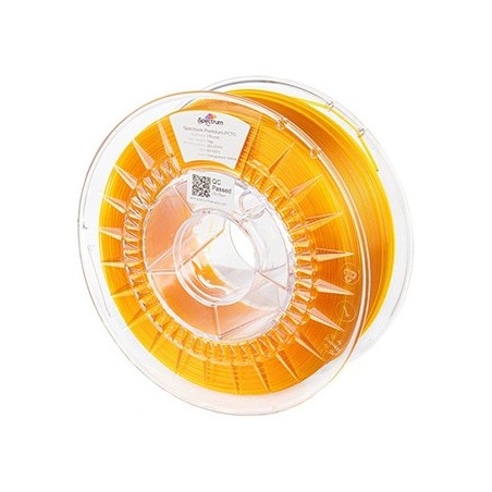 Spectrum Filament Premium PCTG 1000g, transparent yellow Spectrum Filament Premium PCTG 1000g, transparent yellow