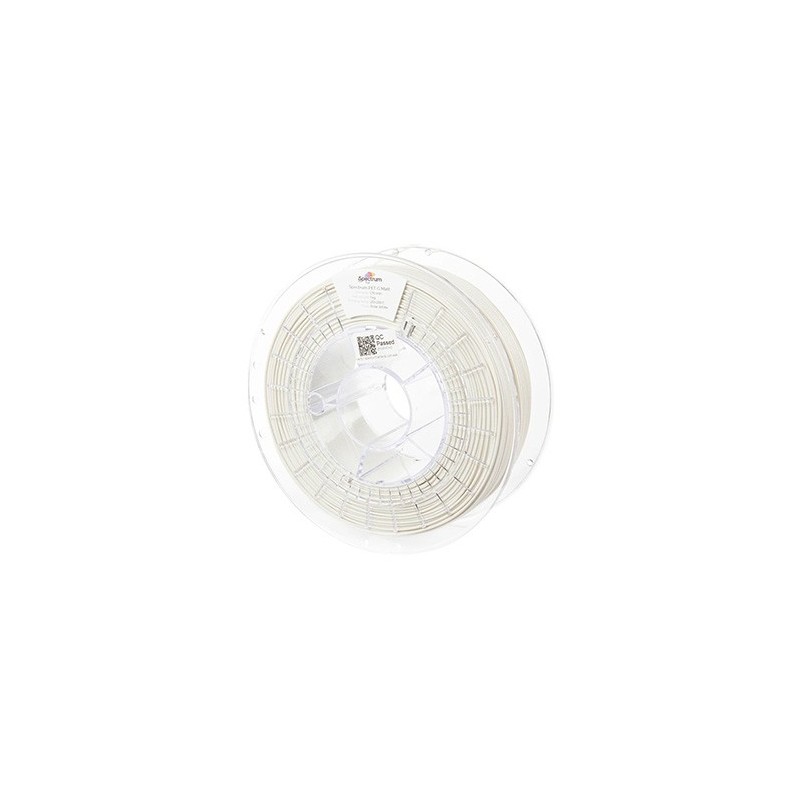 Spectrum Filament PET-G Matt 1000g, polar white
