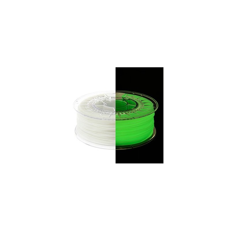 Spectrum Filament PET-G glow in the dark 500g, yellow-green