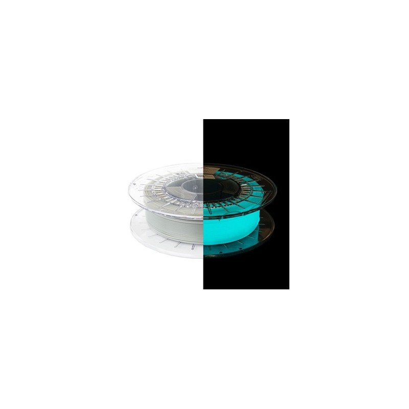Spectrum Filament PET-G glow in the dark 500g, blue