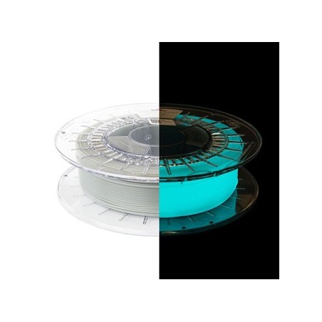 Spectrum Filament PET-G glow in the dark 500g, blue