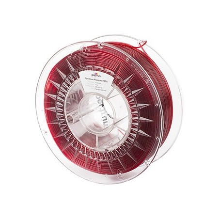 Spectrum Filament Premium PET-G 1000g, transparent red