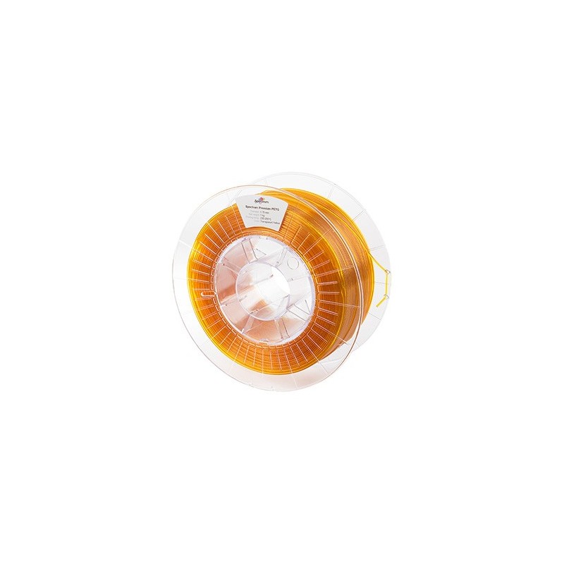 Spectrum Filament Premium PET-G 1000g, transparent yellow Spectrum Filament Premium PET-G 1000g, transparent yellow