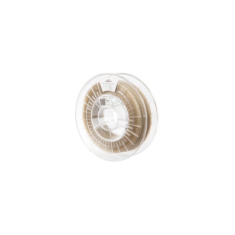 Spectrum Filament PLA Glitter 500g, clear gold