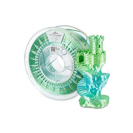 Spectrum Filament PLA Silk Rainbow 1000g, ocean melange