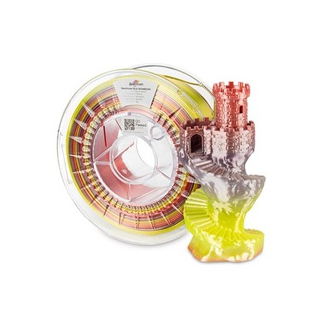 Spectrum Filament PLA Silk Rainbow 1000g, earth blend