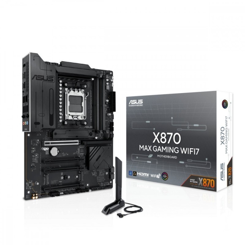 Płyta główna X870 MAX GAMING WIFI7 AM5 4DDR5 HDMI/USB-C 