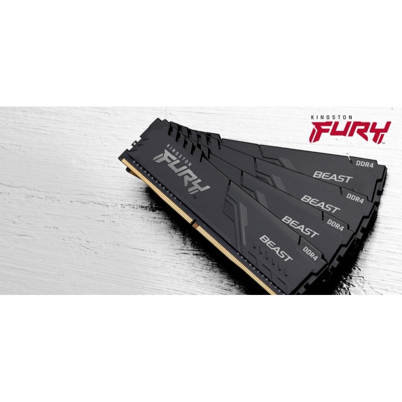 Pamięć DDR4 FURY Beast 64GB(2*32GB)/3200 CL16 Pamięć DDR4 FURY Beast 64GB(2*32GB)/3200 CL16