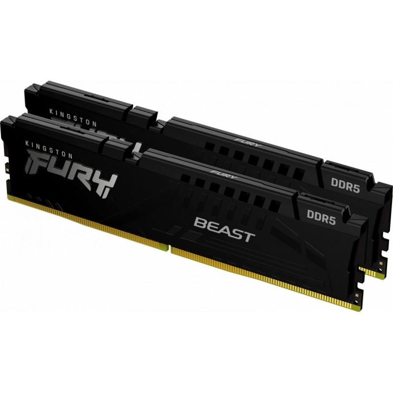 Pamięć DDR5 Fury Beast Black  16GB(2* 8GB)/5200  CL40 