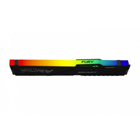 Pamięć DDR5 Fury Beast RGB 16GB(1*16GB)/5600 CL40 Pamięć DDR5 Fury Beast RGB 16GB(1*16GB)/5600 CL40