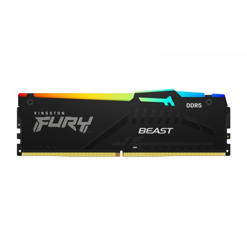 Pamięć DDR5 Fury Beast RGB 32GB(2*16GB)/5600 CL40 Pamięć DDR5 Fury Beast RGB 32GB(2*16GB)/5600 CL40