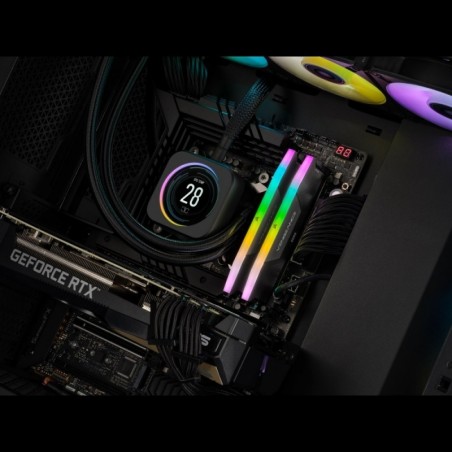 Pamięć DDR5 Vengeance RGB 32GB/5200 (2X16GB) CL40 Pamięć DDR5 Vengeance RGB 32GB/5200 (2X16GB) CL40