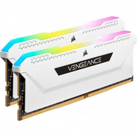 Pamięć DDR4 Vengeance RGB PRO SL 32GB/3200(2*16GB) biały Pamięć DDR4 Vengeance RGB PRO SL 32GB/3200(2*16GB) biały