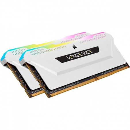 Pamięć DDR4 Vengeance RGB PRO SL 32GB/3200(2*16GB) biały Pamięć DDR4 Vengeance RGB PRO SL 32GB/3200(2*16GB) biały