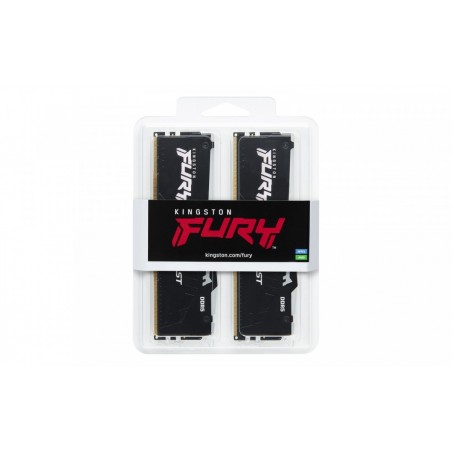 Pamięć DDR5 Fury Beast RGB 32GB(2*16GB)/5600 CL36 czarna EXPO Pamięć DDR5 Fury Beast RGB 32GB(2*16GB)/5600 CL36 czarna EXPO