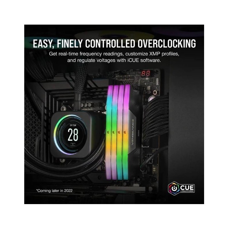 Pamięć DDR5 VENGEANCE RGB 64GB/6000 (2x32GB) CL30 AMD EXPO 