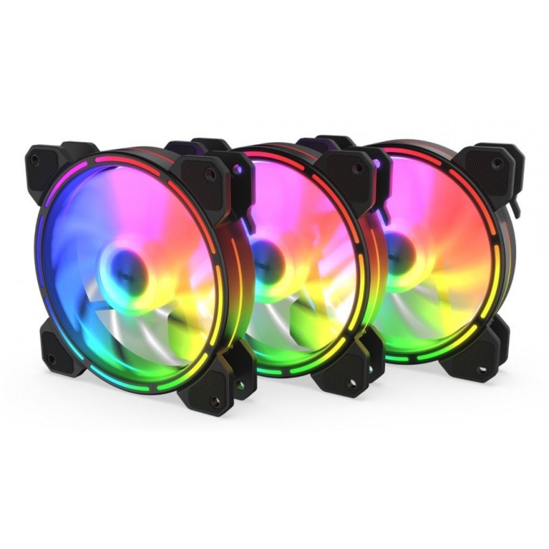 Wentylatory Lunar ARGB zestaw 3x120 MM Wentylatory Lunar ARGB zestaw 3x120 MM