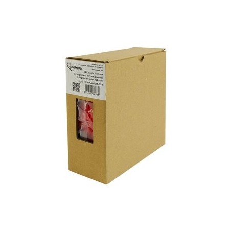 GEMBIRD FF-3DP-ABS1.75-02-R Filament Gembird ABS Red Flashforge 1,75mm 0.6kg