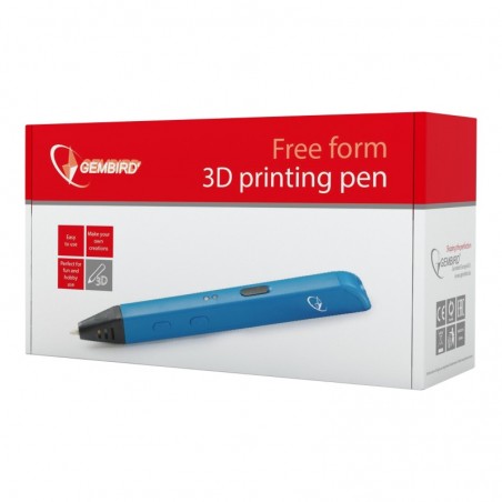GEMBIRD 3DP-PEN-01 Gembird Długopis do druku 3D, 3D pen, ABS/PLA filament, niebieski