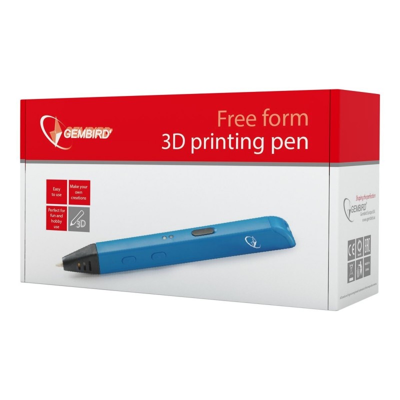 GEMBIRD 3DP-PEN-01 Gembird Długopis do druku 3D, 3D pen, ABS/PLA filament, niebieski