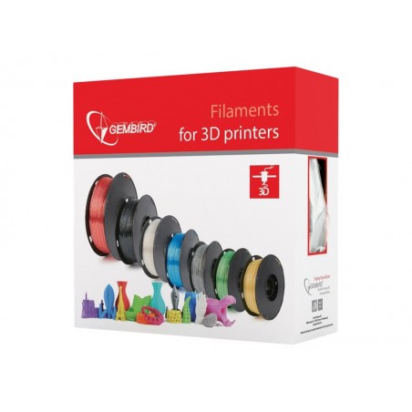 GEMBIRD 3DP-PLA+1.75-02-BK Filament Gembird PLA-plus Black 1,75mm 1kg