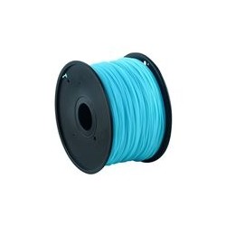 GEMBIRD 3DP-ABS1.75-01-LB Filament Gembird ABS świetlisty niebieski 1,75mm 1kg