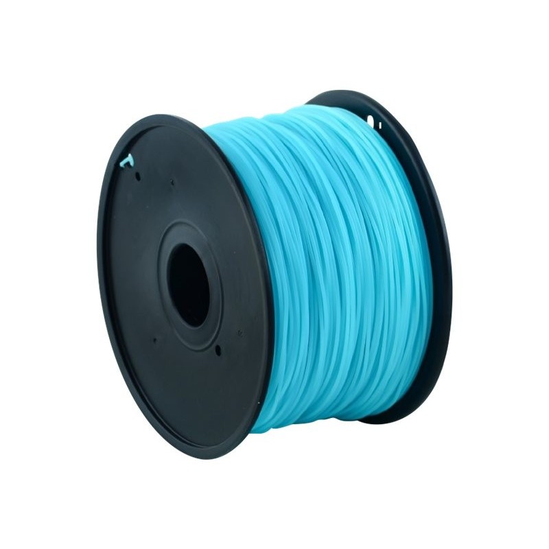 GEMBIRD 3DP-ABS1.75-01-LB Filament Gembird ABS świetlisty niebieski 1,75mm 1kg