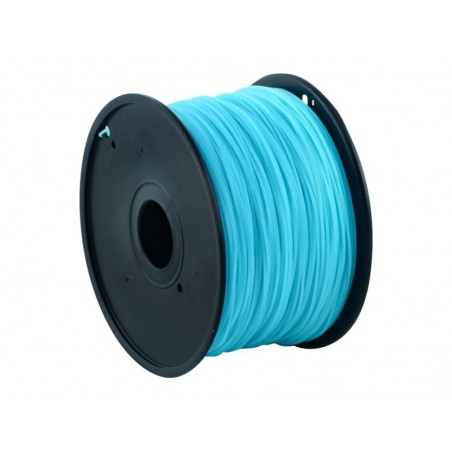 GEMBIRD 3DP-ABS1.75-01-LB Filament Gembird ABS świetlisty niebieski 1,75mm 1kg
